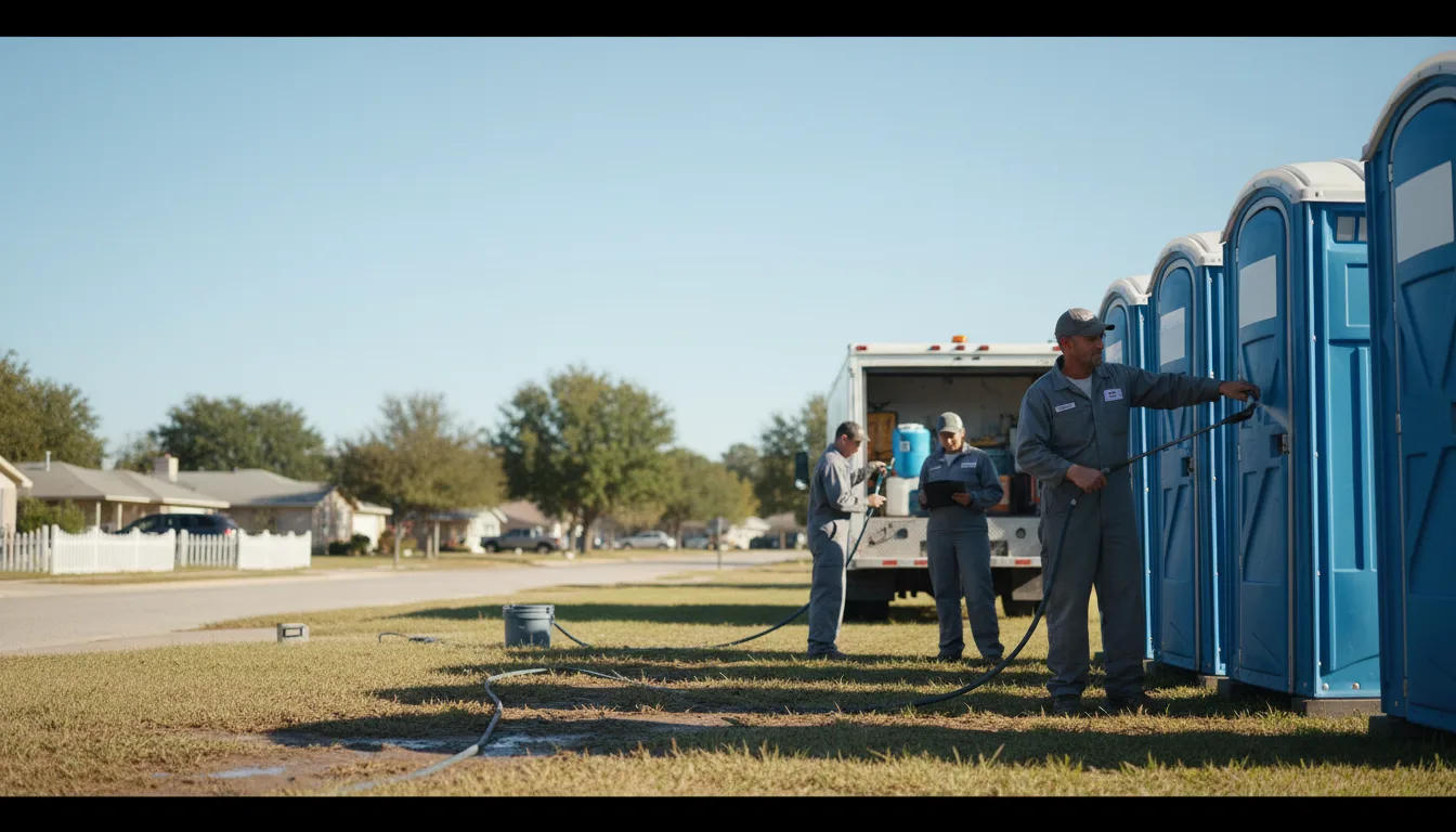 Long-Term Portable Toilet Rental in Lucama, NC near me